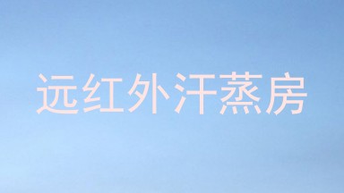 远红外汗蒸房