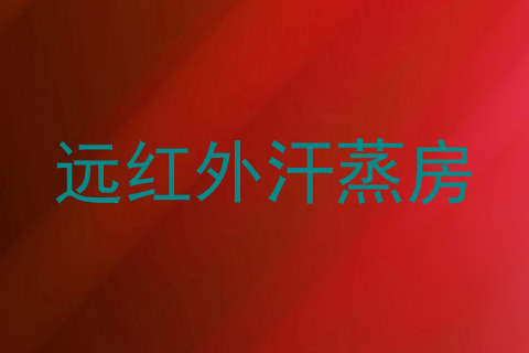 远红外汗蒸房