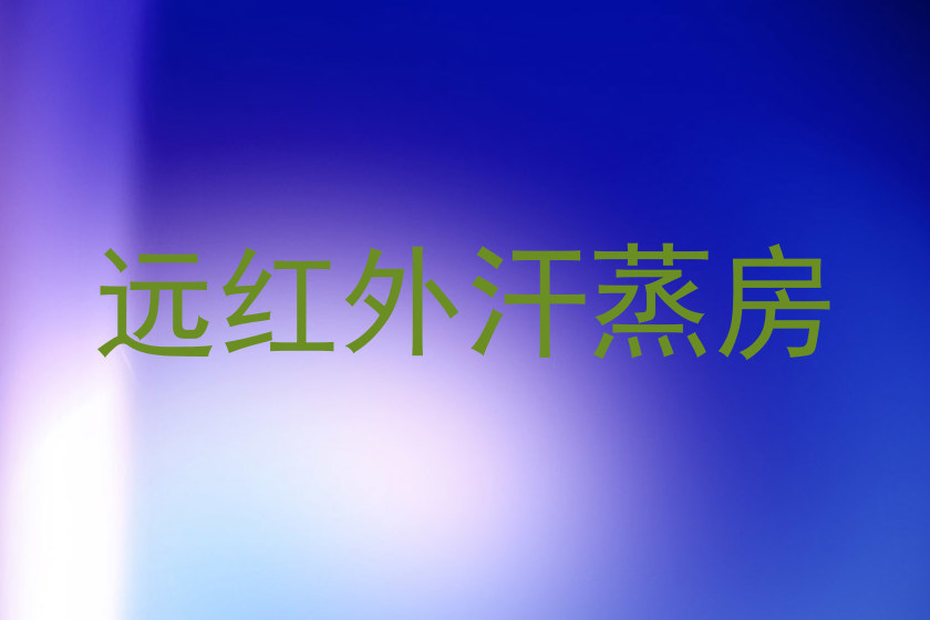 远红外汗蒸房