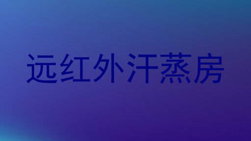 远红外汗蒸房