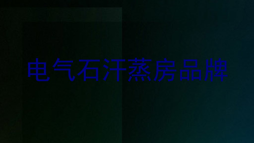 电气石汗蒸房品牌