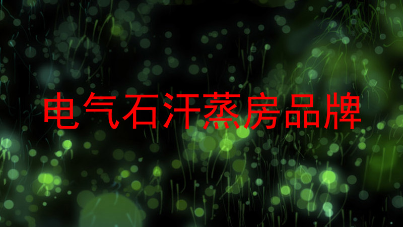 电气石汗蒸房品牌