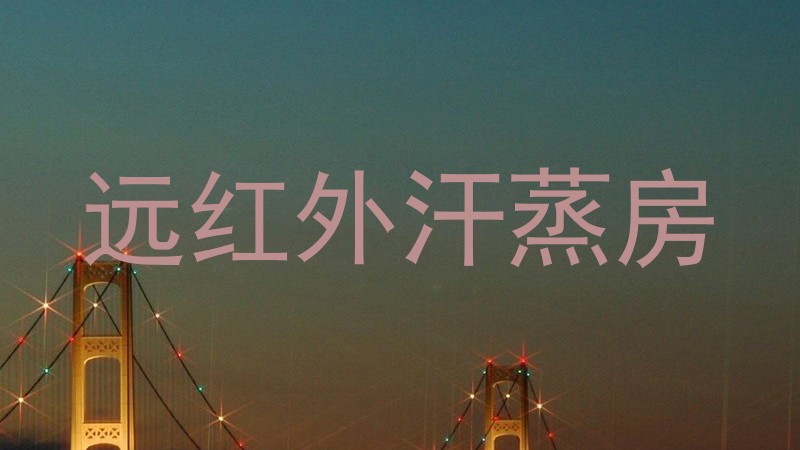 远红外汗蒸房