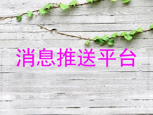 消息推送平台
