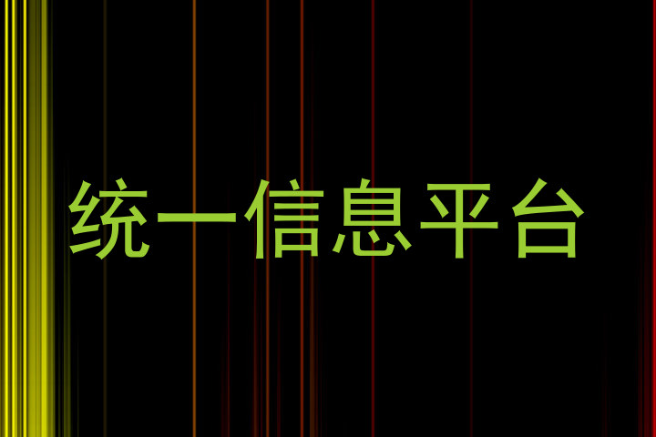 统一信息平台