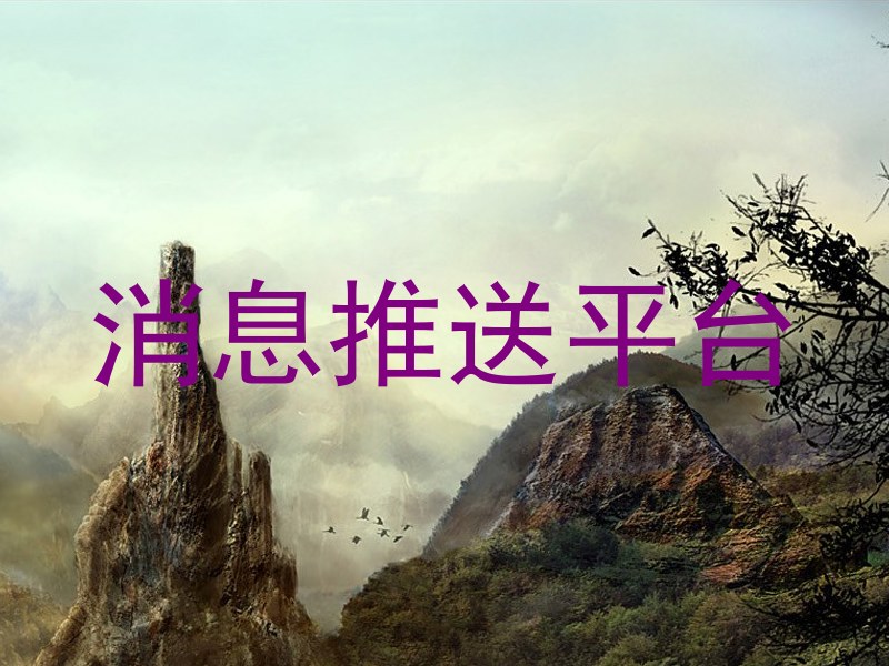 消息推送平台