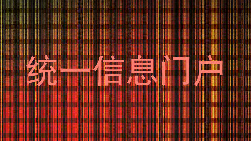 统一信息门户