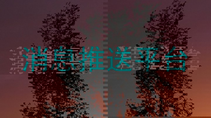 消息推送平台