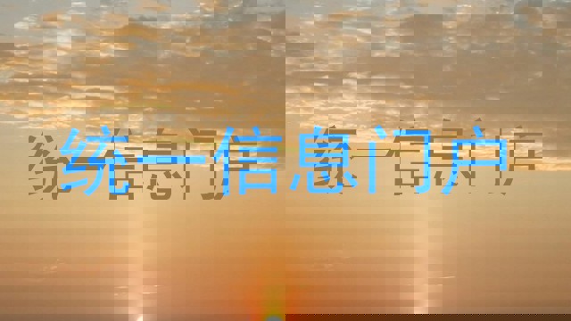 统一信息门户