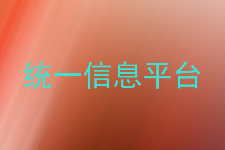 统一信息平台