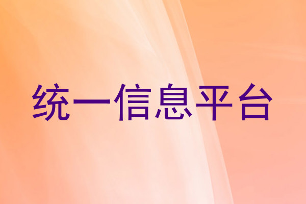 统一信息平台