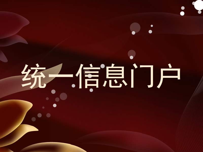 统一信息门户