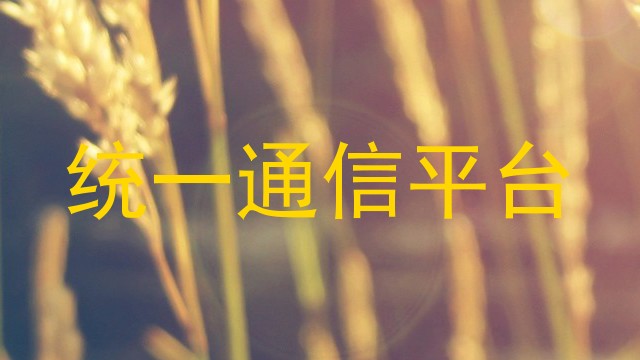统一通信平台