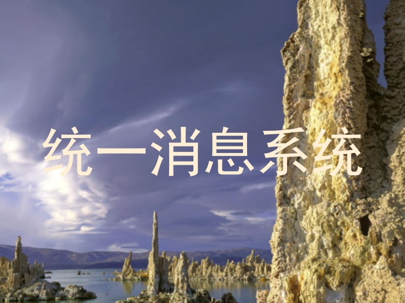 统一消息系统