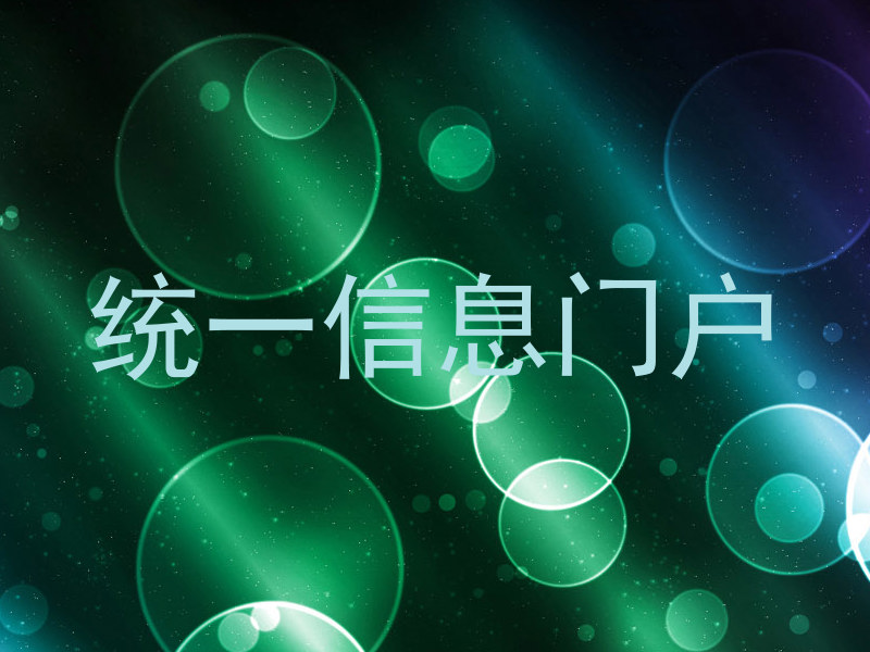 统一信息门户