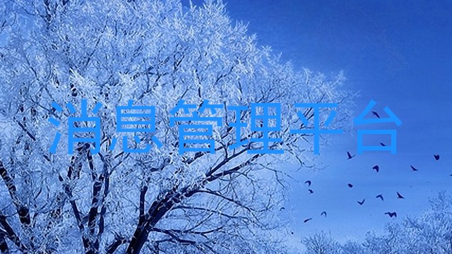 消息管理平台
