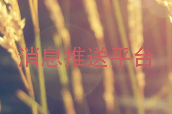 消息推送平台