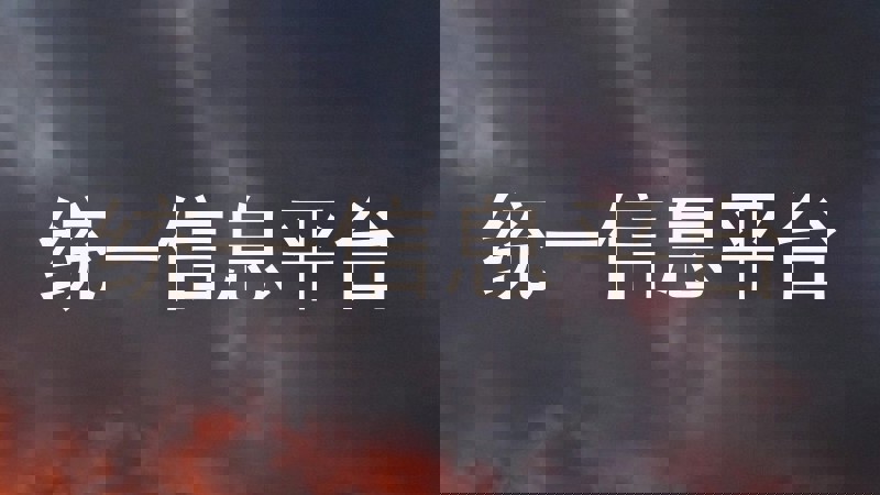 统一信息平台