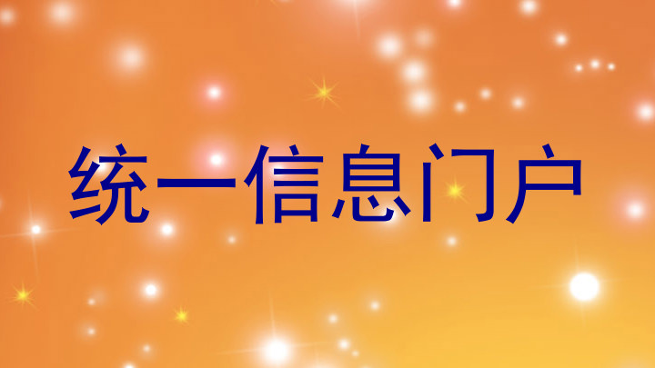 统一信息门户