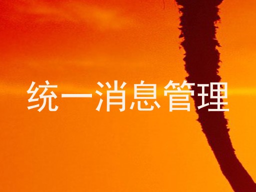 统一消息管理
