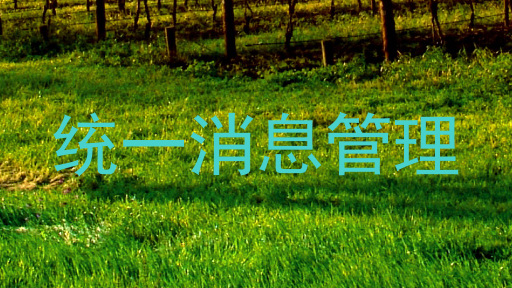 统一消息管理