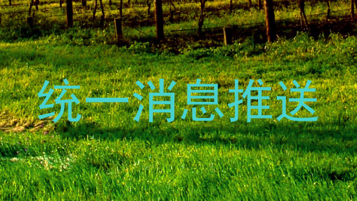 统一消息推送