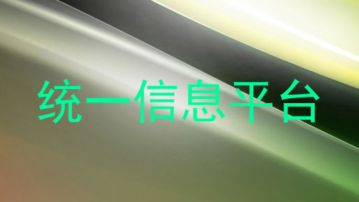 统一信息平台