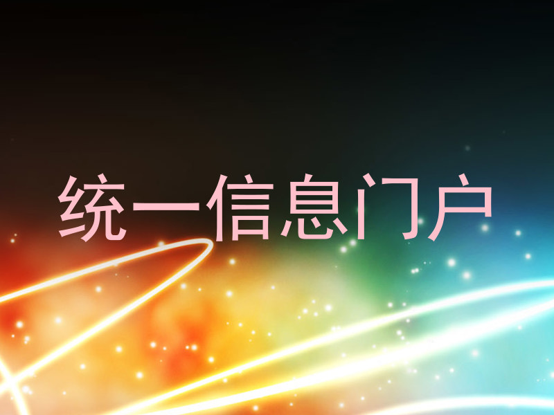 统一信息门户
