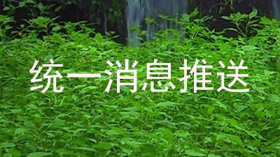 统一消息推送
