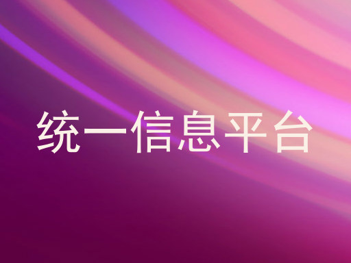 统一信息平台