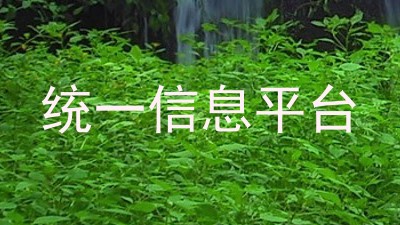 统一信息平台