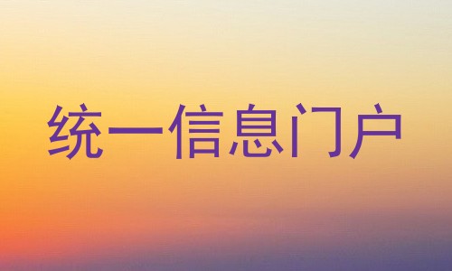 统一信息门户