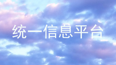 统一信息平台