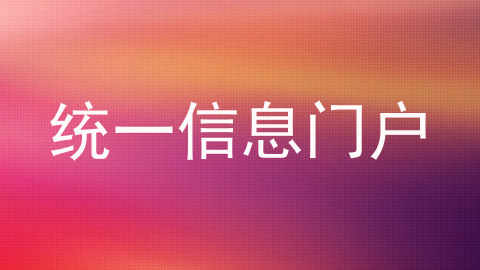 统一信息门户
