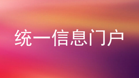统一信息门户