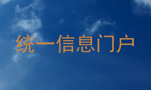 统一信息门户