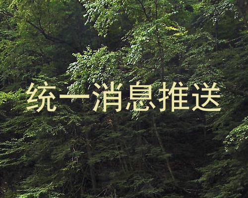 统一消息推送