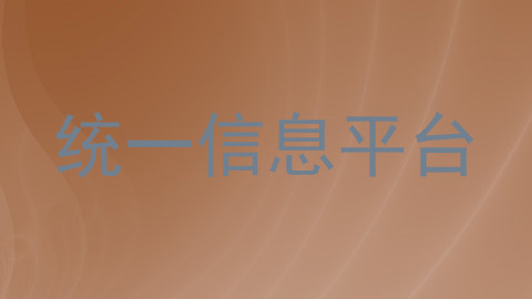 统一信息平台