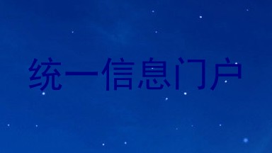 统一信息门户
