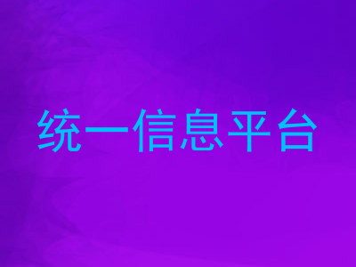统一信息平台