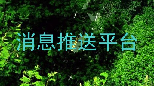 消息推送平台