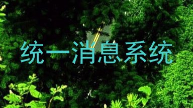 统一消息系统