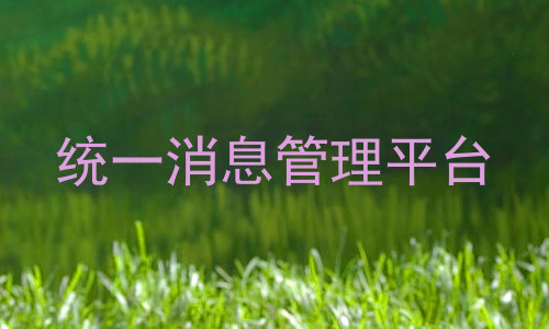 统一消息管理平台