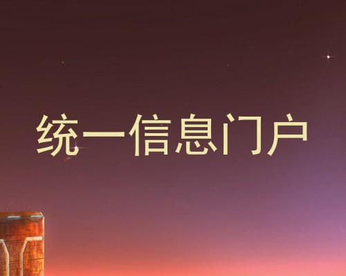 统一信息门户