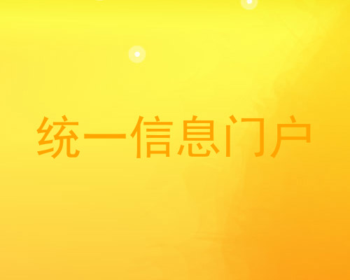 统一信息门户