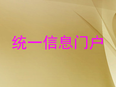 统一信息门户