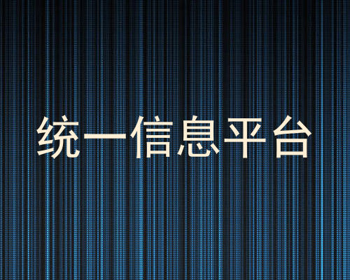 统一信息平台