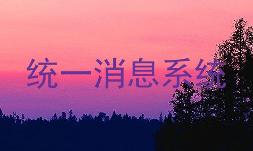 统一消息系统