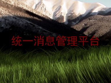 统一消息管理平台