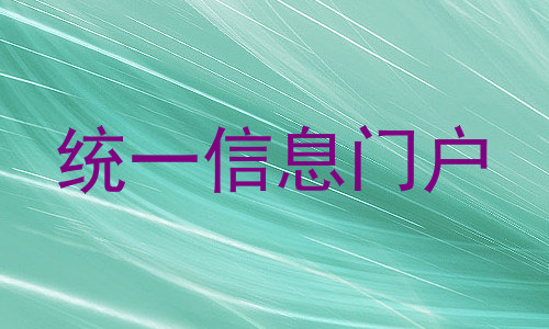 统一信息门户
